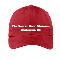 Secret Door Museum Hat Red